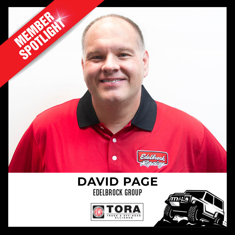 TORA Member Spotlight - David Page
