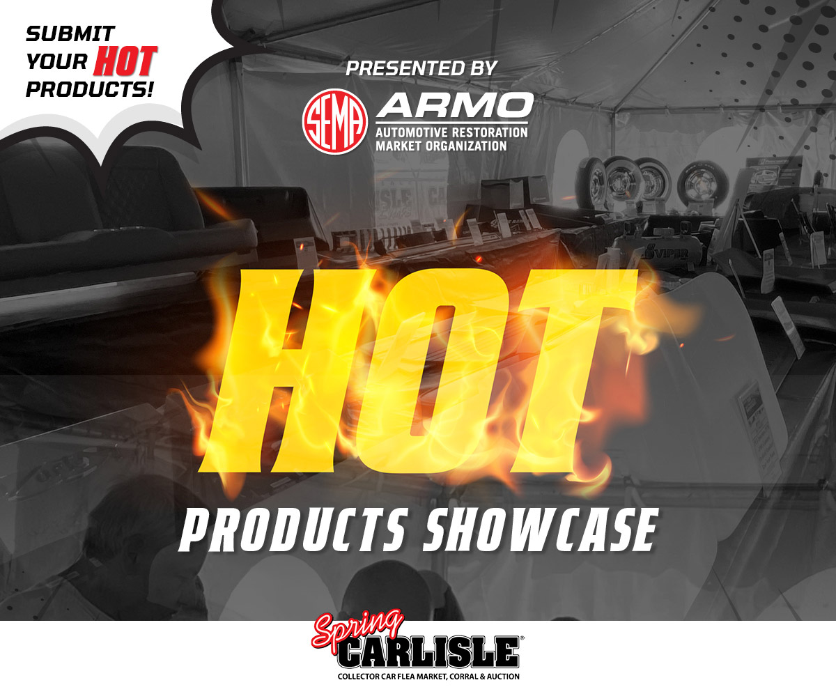ARMO hot Products SHowcase - Spring Carlisle - header