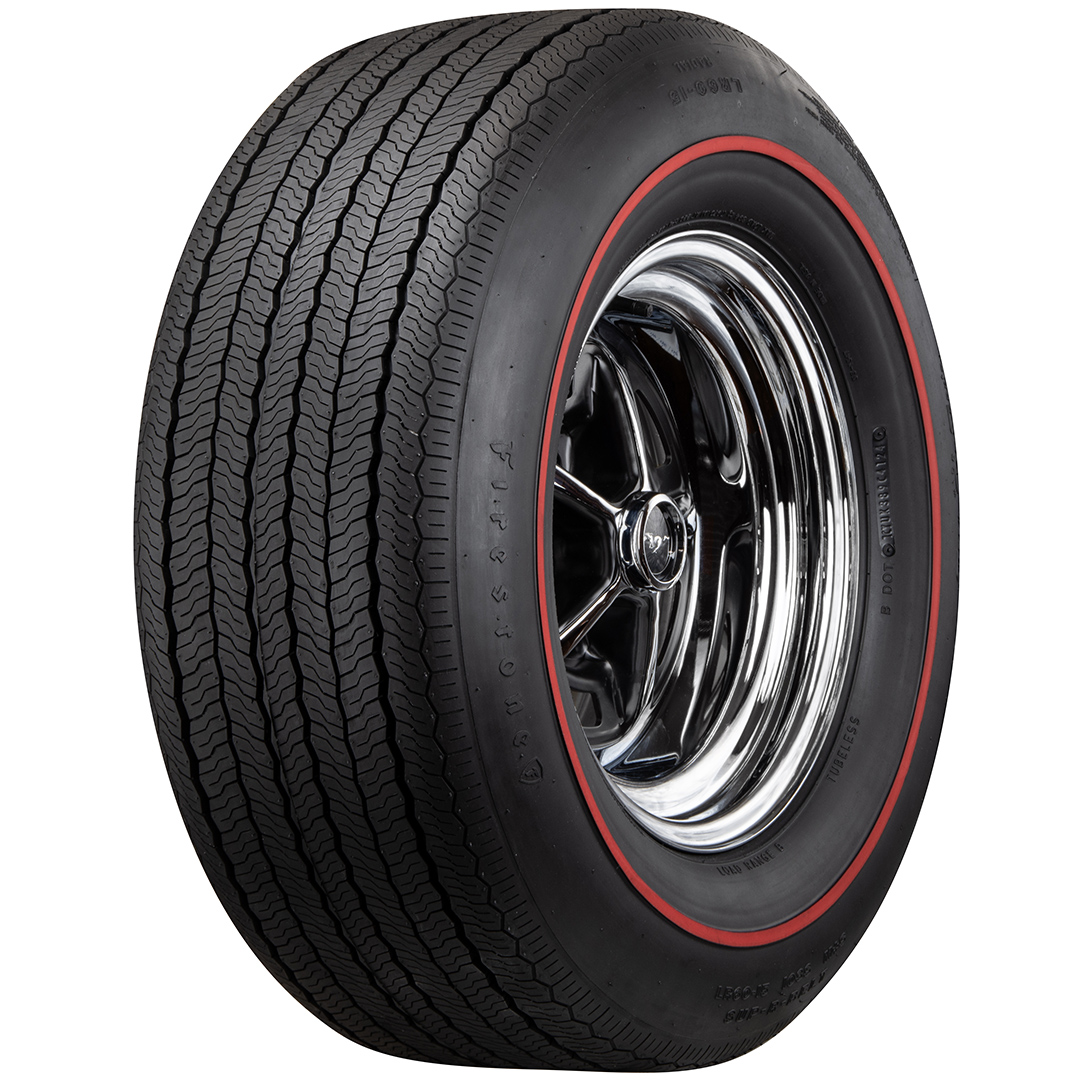 Coker Tire Company - Firestone Wide Oval Radial LR60-15 Redline Tire