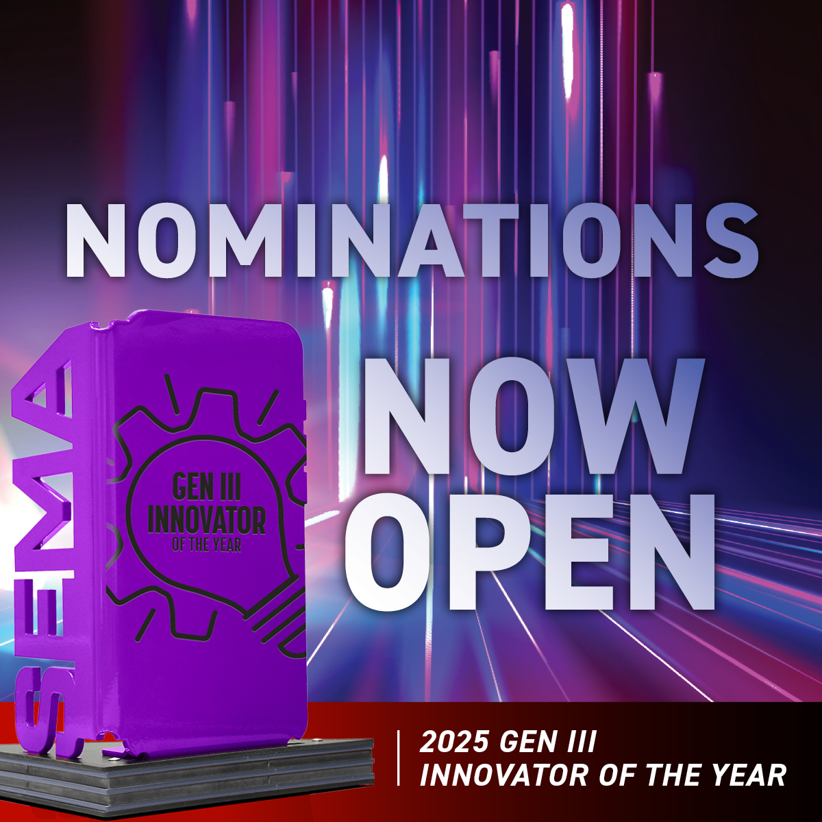 2025 GEN III of the Year nominations now open