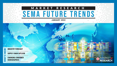 Cover of the SEMA Future Trends - January 2022 report