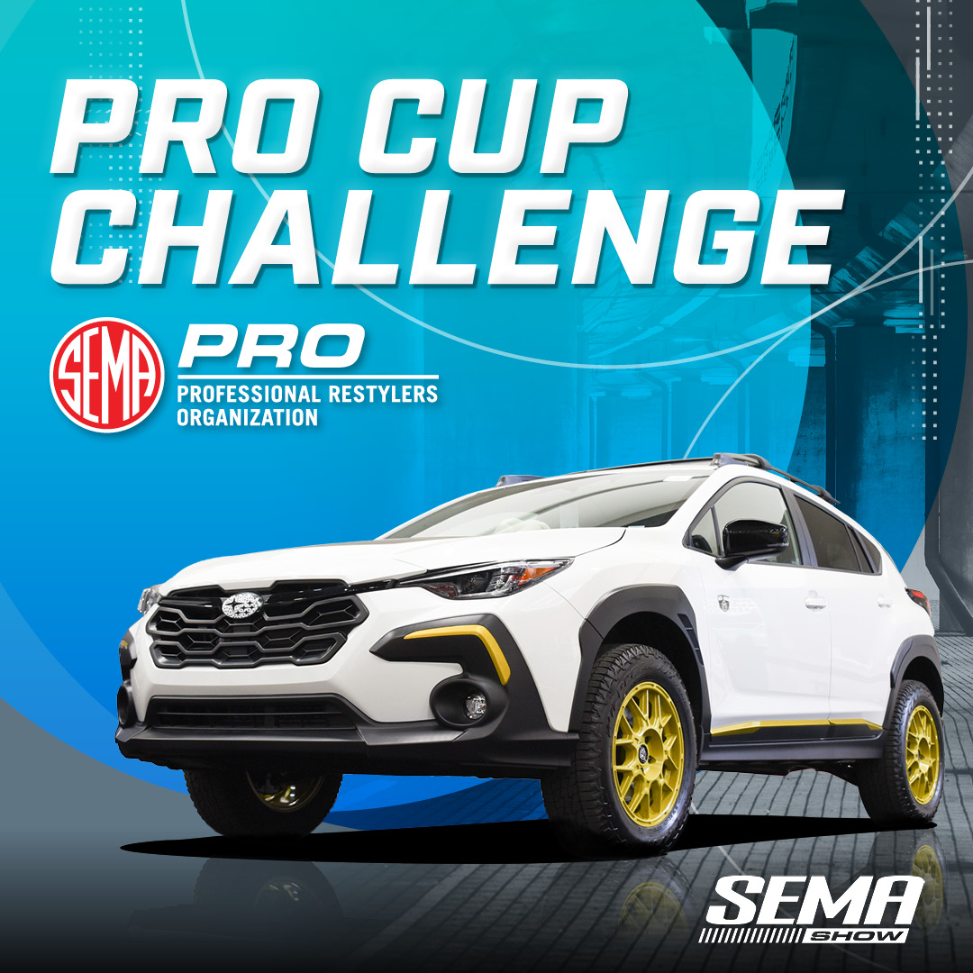 PRO CUP CHALLENGE - muscle car and the PRO Logo