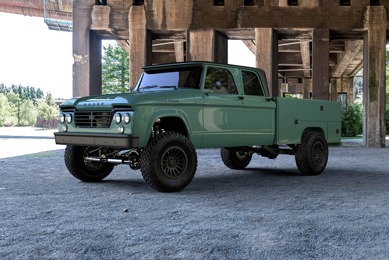 1965 Dodge D200 Quad Cab Utility