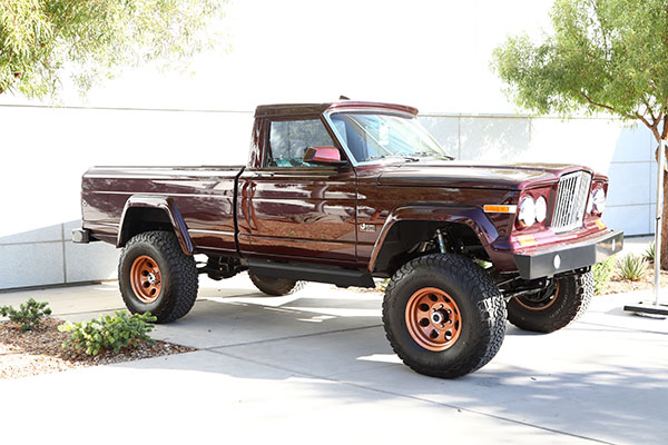 Copper colored truck